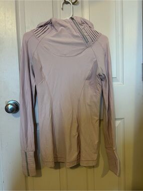 lululemon athletica Light Mauve Long-Sleeve Hooded Pullover